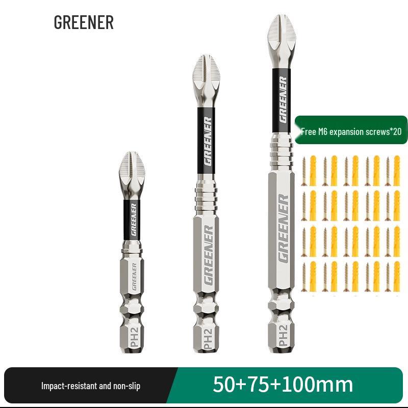 Green Forest S2 Non-Slip Magnetic Screwdriver Set
