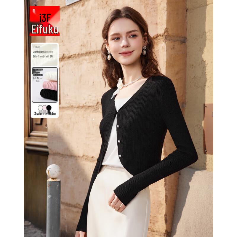 

IEF DNA Французский Сладкий Вязаный Кардиган XL