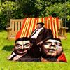 1pc Mr. Bean Outdoor Blanket Lightweight Flannel, Soft & Warm, All-Season Use for Sofa, Outdoor, Camping, Living Room, Office028