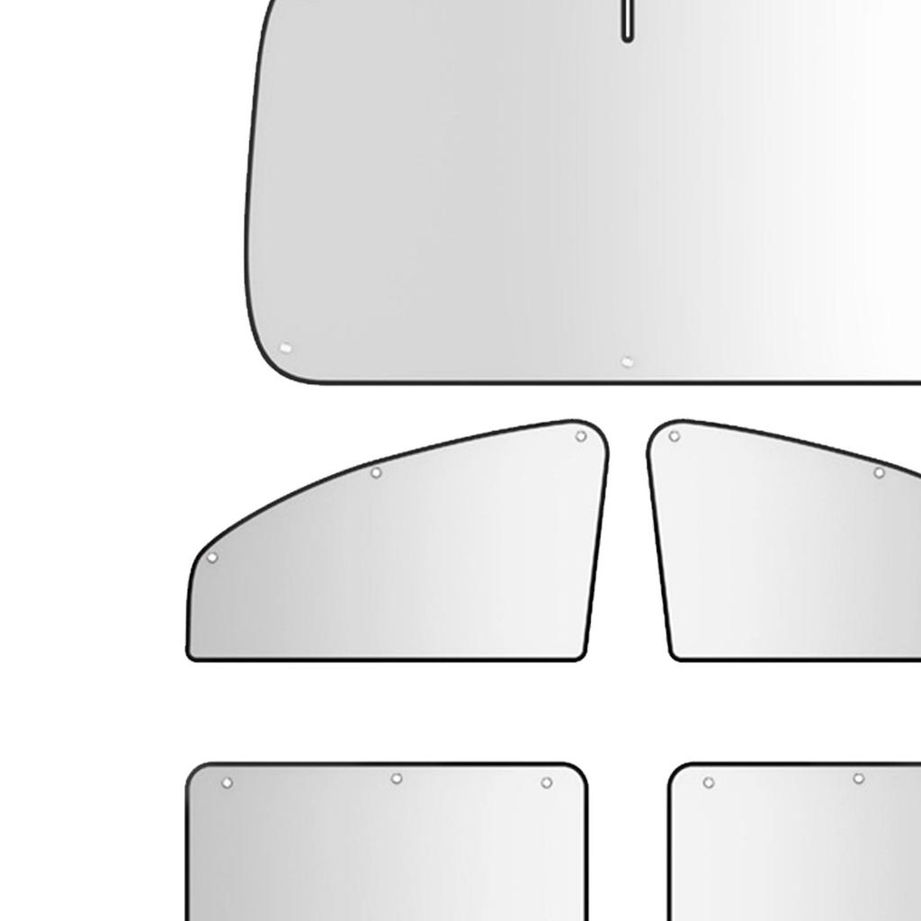 Car Window Shade Decor Privacy Protector for Automobile Summer Vehicle