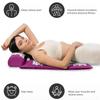 3-in-1-Massage-Akupunkturmatte mit einer Rolle für Rücken und Nacken