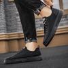Herbst Neue Bequeme Weiche Lederschuhe Casual All-match Sportschuhe Flacher Mund Low-cut Schnürschuhe Herrenschuhe Trend Sneakers