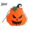 Pumpkin Candy Bag Halloween Drawstring for Kids Trick or Treat Bag Spooky Sack Reusable Non Woven Fabric Goodie Party Favors