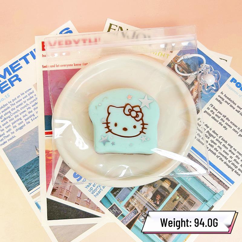 Toast Series Bestseller Silicone Stress Relief Squeeze Toy