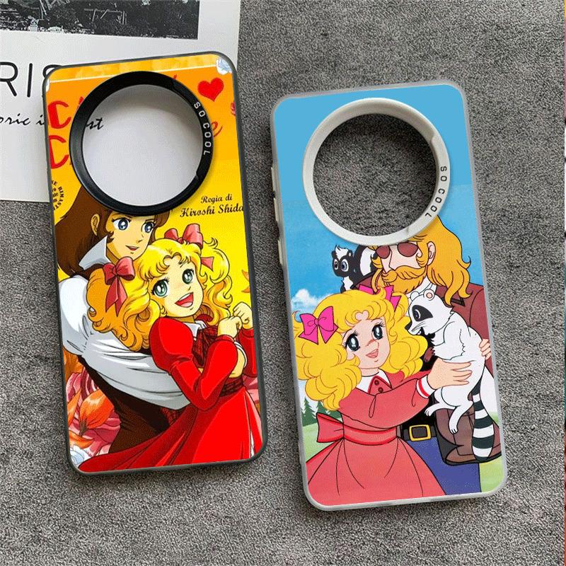 Candy 90s Cartoon Soft Phone Case for Samsung Galaxy S24 S25 FE S26 Edge S23 Ultra S22 Plus S21 + Shockproof Cover Back Shell