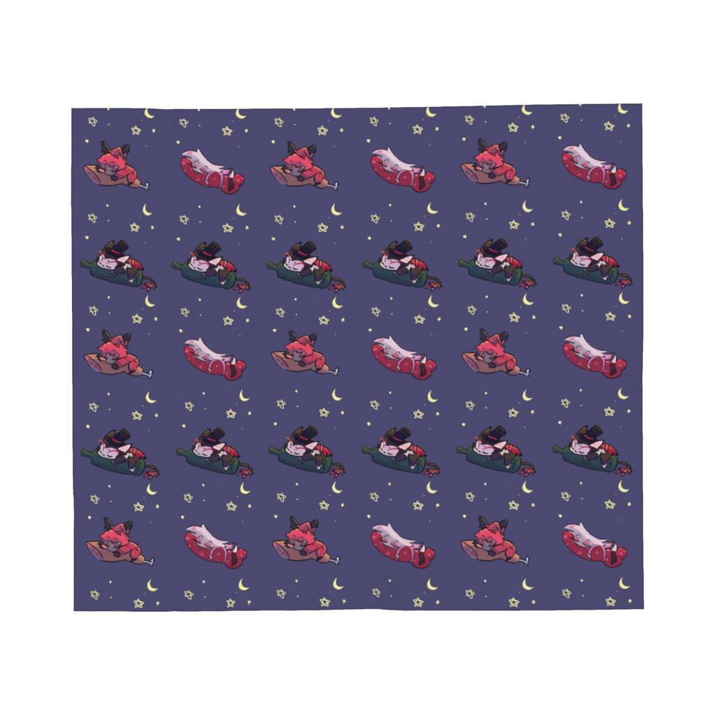 Hazbins Hotels Abel Cute Blankets Flannel Spring/Autumn Soft Throw Blankets for Sofa Bedspreads