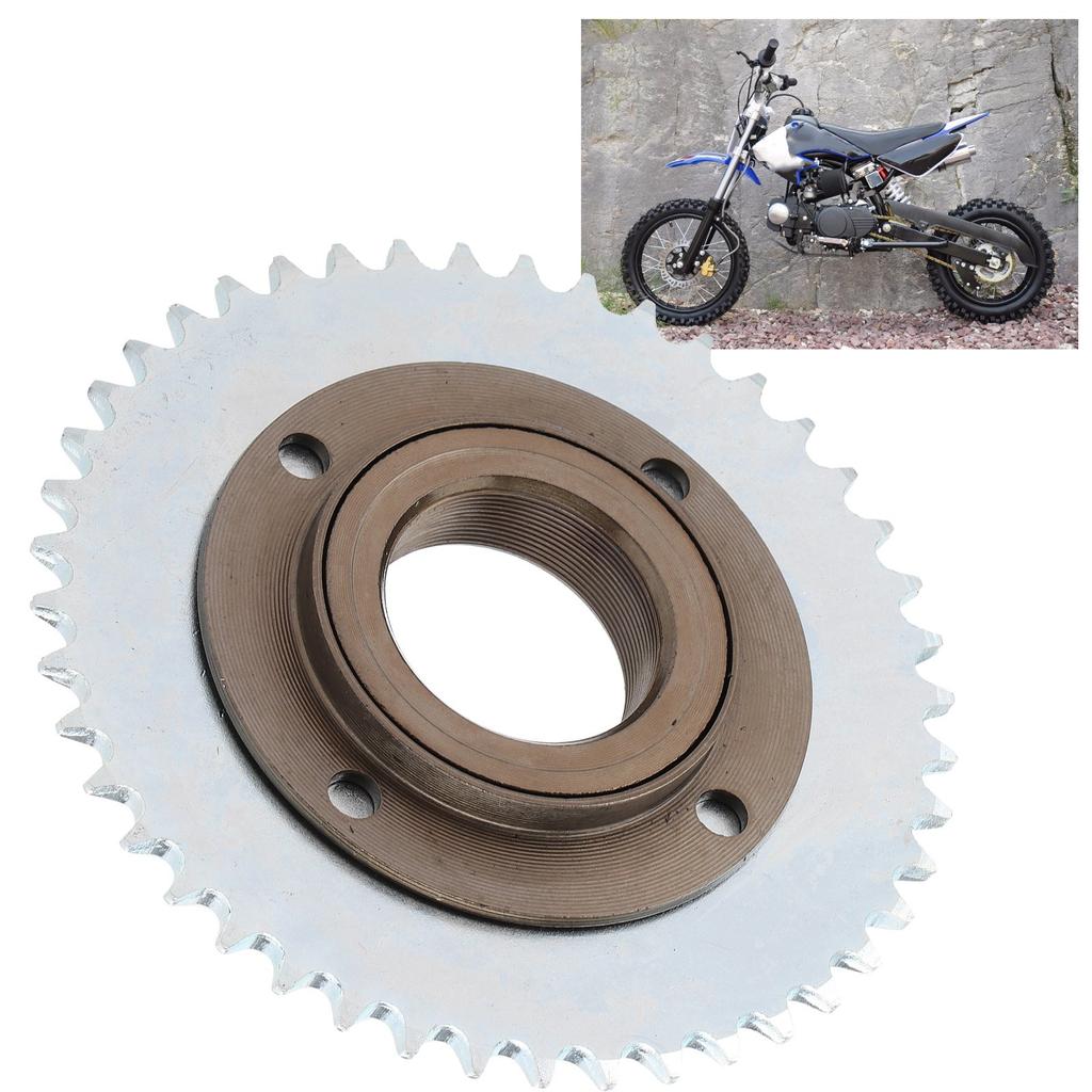 78mm OD 4 Hole Toothless Flywheel T8F 44T 54mm Chain Sprocket for 43cc 49cc Mini Pocket Gas Scooter ATV