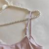 Modal Women's Summer Camisole Pajama Set with Chest Pads - French-Inspired, Sexy, Lightweight Homewear
