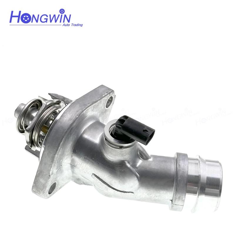25500 2E085 Engine Aluminium Coolant Thermostat Fits Kia Soul Seltos Hyundai Kona Elantra Veloster 2.0L 255002E085 25500-2E085