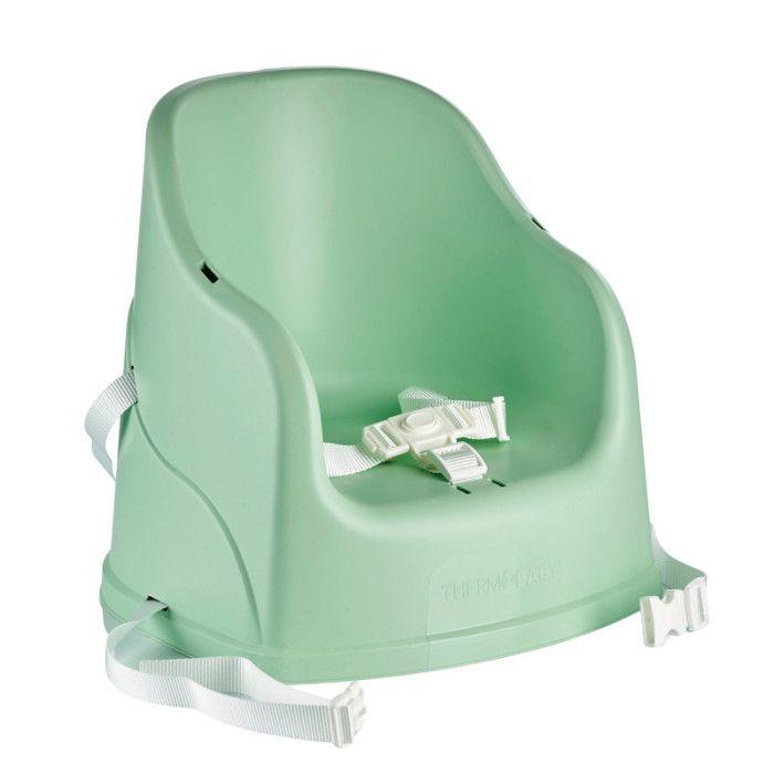 THERMOBABY Tudi Booster Seat - 6 To 36 Months - 3-point Safety Harness - Celadon Green