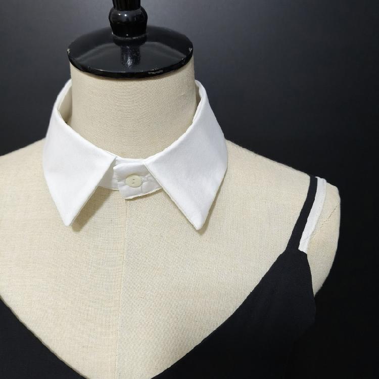 Women's Victorian Ruffled Chiffon Neck Ruff Fake Collar Layered Necktie Shirt Front For Performances Cosplay Costumes