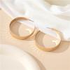Golden Alloy Earrings Are Exquisite, Elegant and Simple, Daily Commuting Versatile, Niche and Exquisite