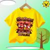 Funny Six Seven Italian Brainrot 67 Graphic Print T-Shirt Boy/Girl Summer Short Sleeved Kids Loose Comfortable Tshirt Tee Top