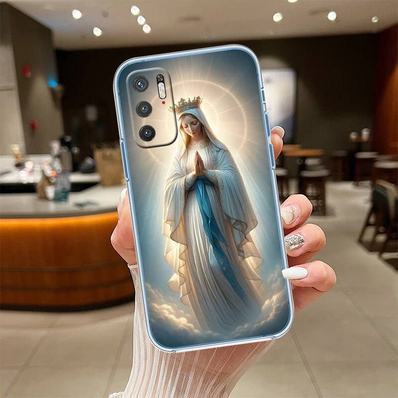 Virgen Maria Case for Motorola E7 E22 E20 E13 E15 E22S E30 E40 G10 G20 G04 G22 G23 G05 G75 G35 G55 G6 G7 G8 G9 Plus Power Play