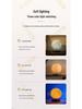 18cm Magnetic Levitation Moon Lamp - 3D Printed Night Light for Bedroom and Living Room Atmosphere