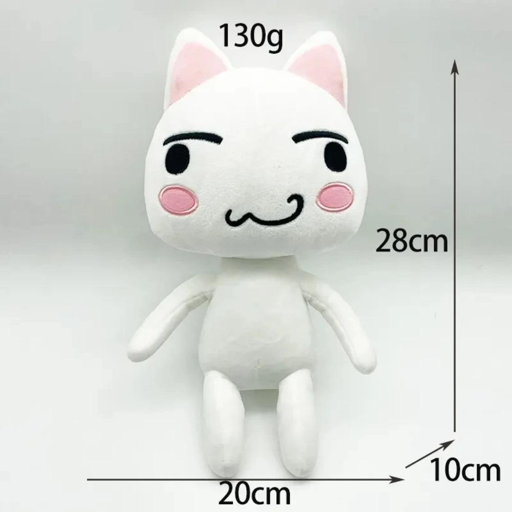 28cm Kawaii Toro Inoue The Cat Plush Toy Soft Anime Cartoon Animal Doll Room Decorations Birthday Gifts Christmas Gifts for Kids