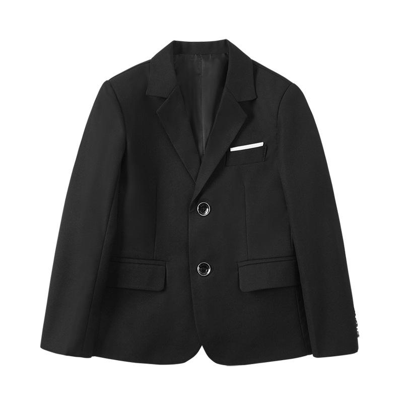 Boys' Single-Breasted Blazer Suit for Medium & Large Children - Piano Performance & Pageboy Attire