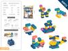 Children'S Diy Assembled Particles Building Block Kindergarten Educational Early Education 3-6 Years Old Toy Gift