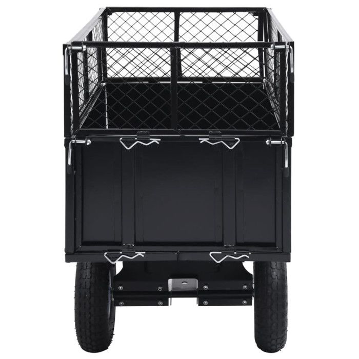 Tipper Trailer for Lawnmower Load of 150 Kg