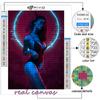 5D Diamond Painting Full Diamond Cyberpunk Sexy Art Diamond Painting Handmade Diy Diamond Mosaic Painting Home Decoration