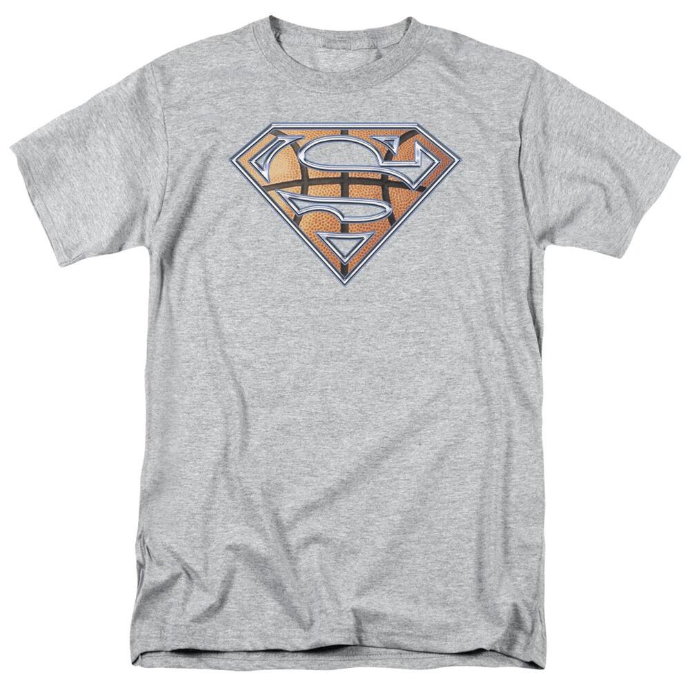 

Superman Basketball Shield T-Shirt - Regular or Tank - to 5X XL