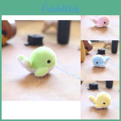 Charming Mini Dolphin Plush Doll Keychain Soft Toy For Bags In Yellow Pink Blue Green