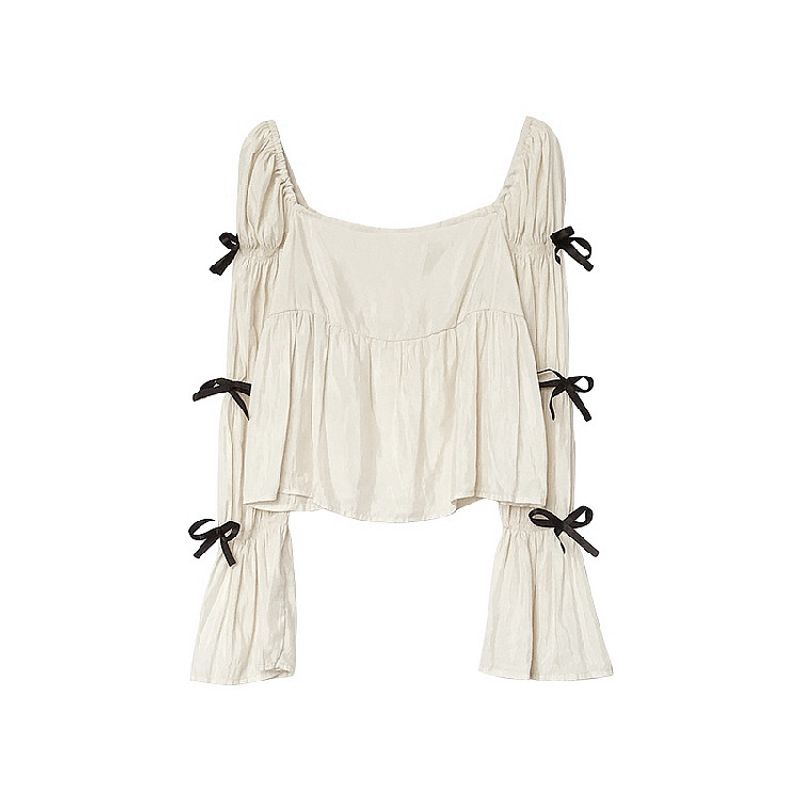 

Export Amazon Bell Sleeve Shirt Oversize Women s Clothing White Shirt L