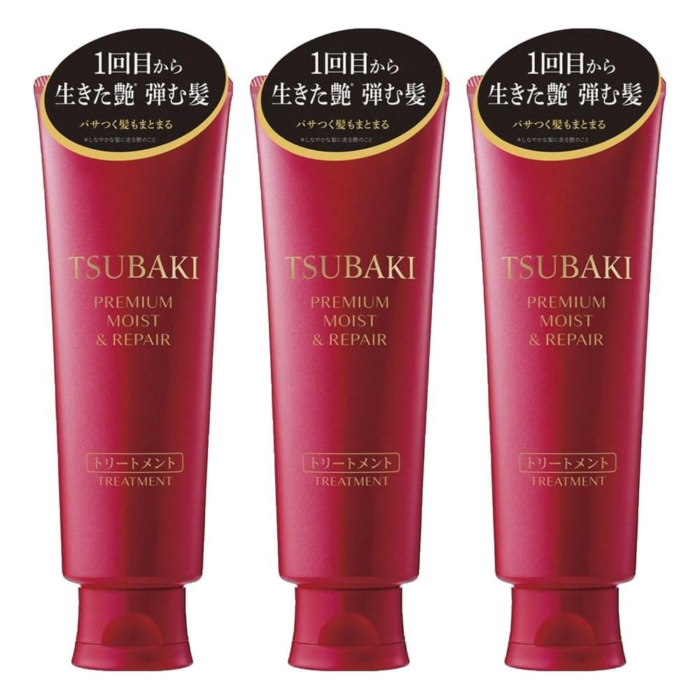 Tsubaki Premium Moist & Repair Treatment 160g 3 pcs