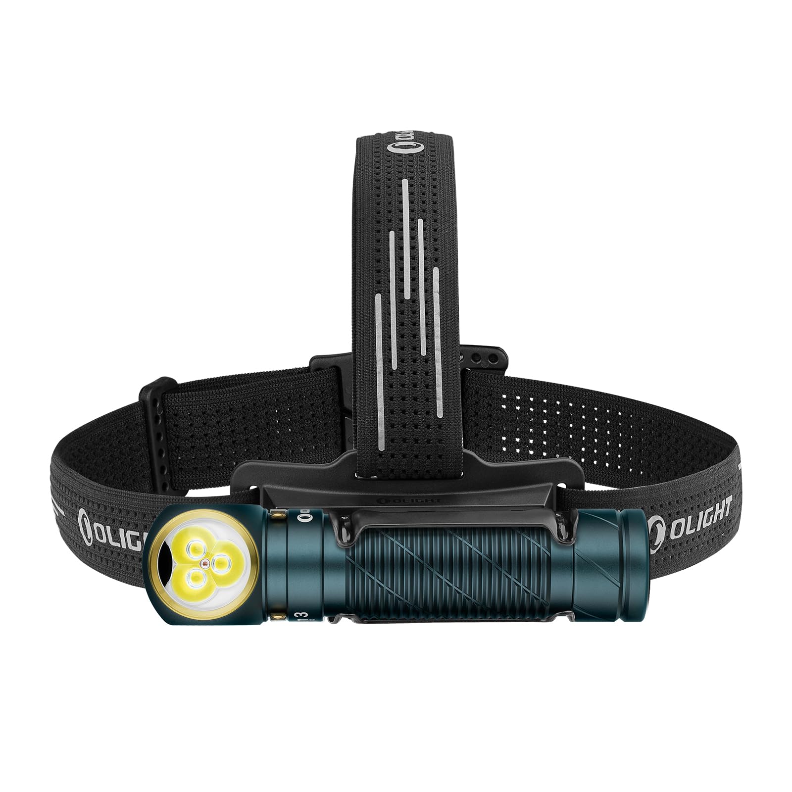 

OLIGHT Perun 3 LED Акумуляторний Шолом 3000 Білий IP68 Водонепроникний і з Сенсором Ідеальний для Активного Відпочинку та Нічної Риболовлі Налобний Ліхтар, Ліхтарик, Світло,