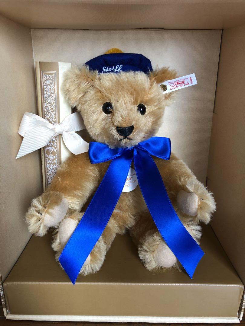 

[USED] Rare TARO Steiff Teddy Bear, Japan Limited Edition