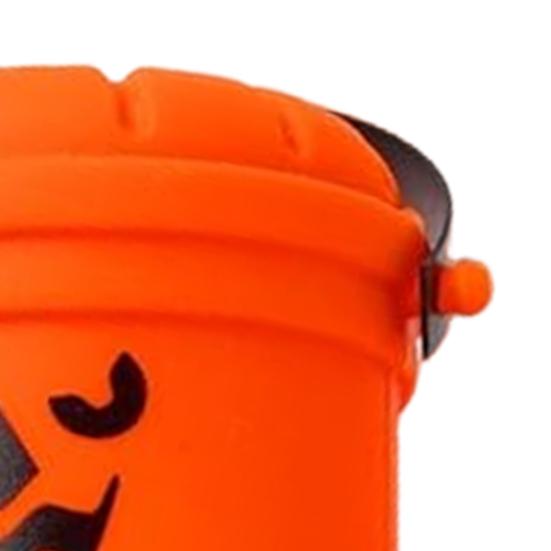 Halloween Pumpkin Bucket Straw Topper Drinking Straw Cap for 30oz