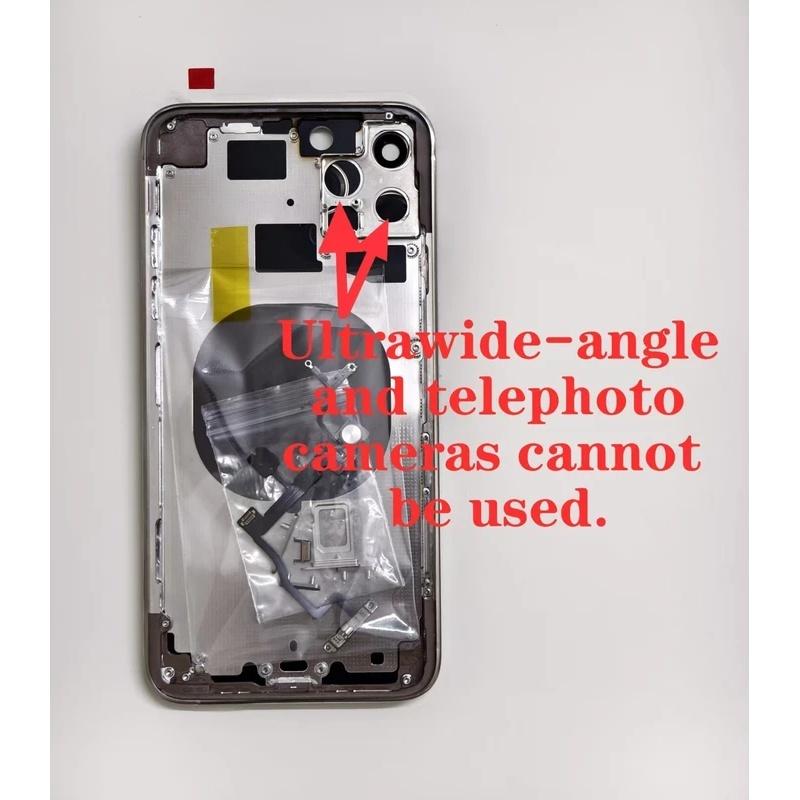 BANERYPAK Parts Housing For iPhone 11 Pro Max Like 16 To Back DIY Cover Batte