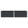 Raised Garden Bed Black 250 X 100 X 54 Cm