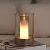 Yousheng LED Night Light with Gesture Control Soft Glow Flicker Free Motion Sensor Technology Bedside Lamp Simulation Candle Decor