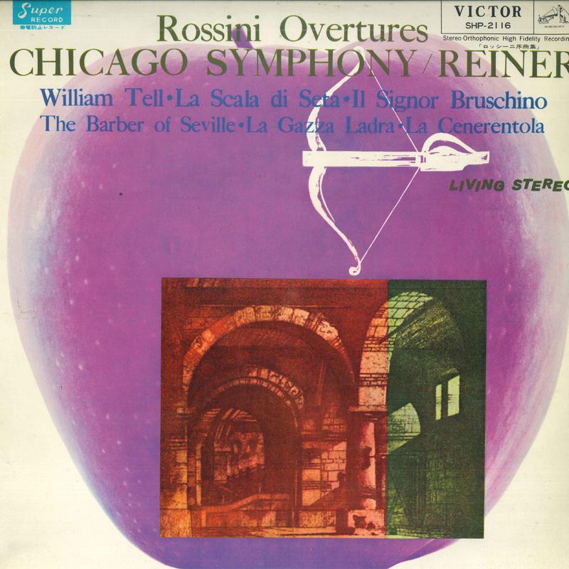 

LP Record - Rossini: Overtures, Operas, William SHP2116 VICTOR - Japan Classical Used