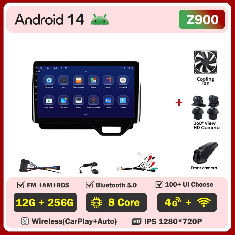 Android 14 For Honda N-BOX II 2 JF3 4 2017 - 2021 Stereo Head Unit Mirror Link GPS Navigation Autoradio Car Intelligent Systems