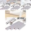 13a British Power Strip With 3 Meter Extension Cord And Multiple Outlets For Enhanced Convenience