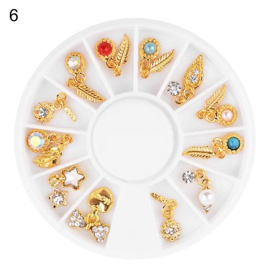 Glass Rhinestones Nail Decoration Manicure Diy Jewelry Accessory
