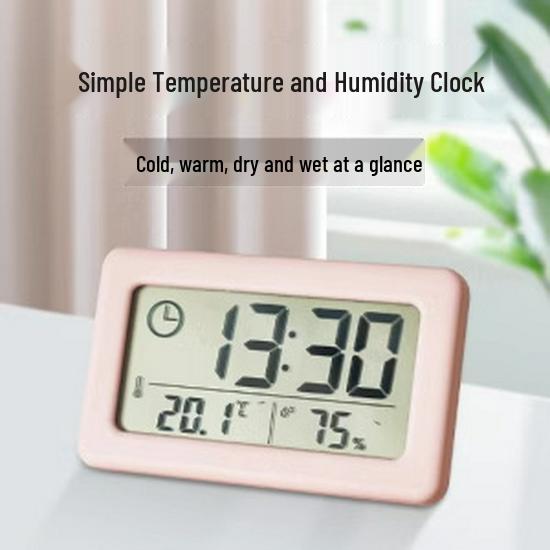 Mini Digital Desktop Clock - Cute Decorative Tabletop Clock for Students