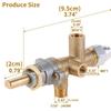 Brass Patio Heater Room Space Heater Main Control Valves for Low Pressure Gas Patio Burners Connection Easy To Use