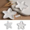 Practical Art Starfish Tray Mold Portable Accesory for Epoxy Resin Jewelry Plate and Candle Holder Home Decoration