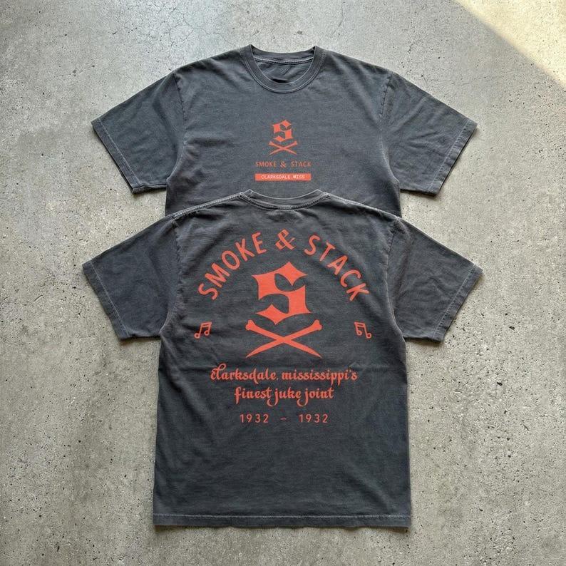 

Smoke amp Stack Juke Joint TShirt Vampire Horror Movie Shirt Full Size S3XL Unisex T-Shirt S