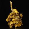 Copper Cartoon Brass Decoration Money Cornucopia Gong Opening Living Room Lord Guan The Second God Of Wealth Craf