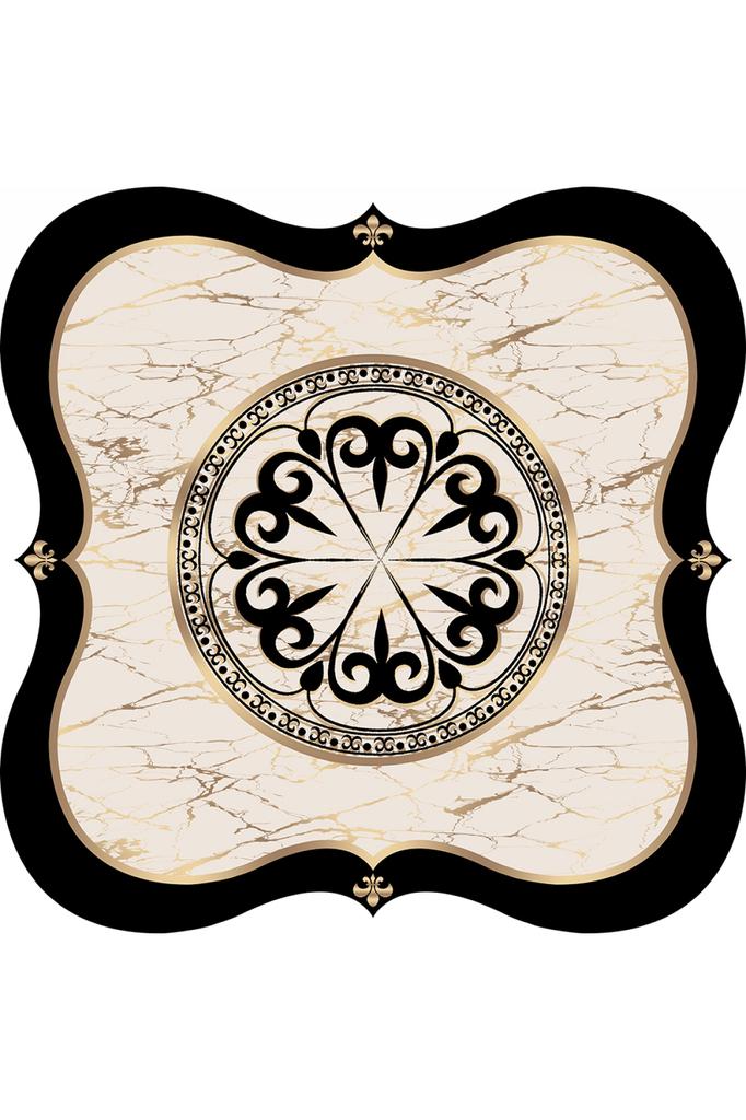 Rovigo Home Pratelný kulatý tištěný koberec RHM7026