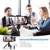 Premium Wireless Lavalier Microphone Mini Portable Audio Video Recording Mic for iPhone Android Live Broadcast Gaming