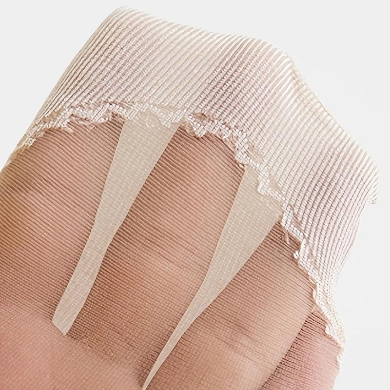 10Pairs Women Transparent Breathable Summer Thin Soft Silk Socks Non-Slip Bottom Splice Fashion Ladies Sock