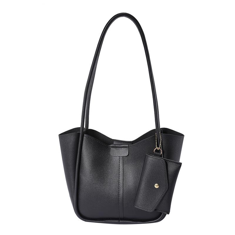 Neue Wintertasche für Damen, modisch, einfache Eimertasche, personalisierte modische Unterarmtasche, Retro-Umhängetasche