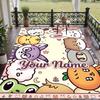 Custom Text SEVENTEEN Pattern Floor Rug Soft Indoor Carpet Mat Living Room Bedroom