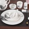 Diruien Minimalist Ceramic Tableware Set for Hotels and Restaurants