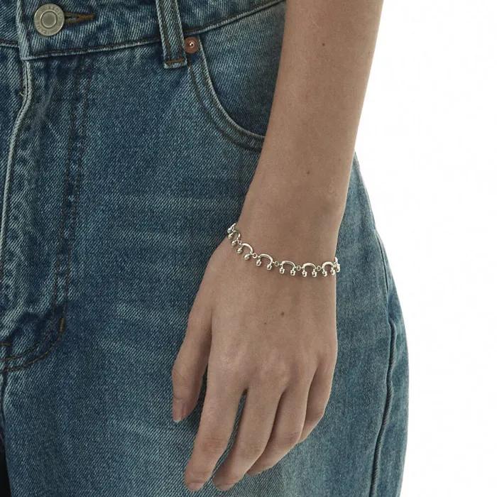 IC CHAIN BRACELET SILVER